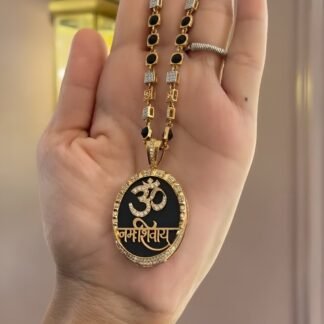OM Rudraksh Chain Pandant